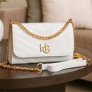 Bolsa Feminina Luxo Transversal Lateral De Ombro