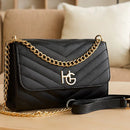 Bolsa Feminina Luxo Transversal Lateral De Ombro
