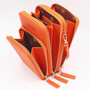 Bolsa Feminina Transversal Porta Celular 3 Divisórias Social