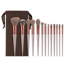 Kit 13 Pçs Pincéis De Maquiagem Profissional