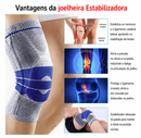 Joelheira Estabilizadora, com haste flexível e anel de silicone