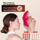 Máscara Facial LED Recarregável 7 Cores
