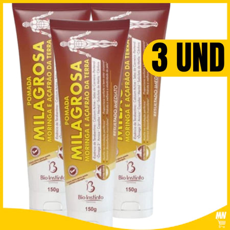 Pomada Milagrosa  - Kit Com 3 Unidades